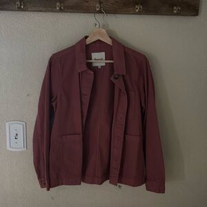 Madewell button down jacket.  Size small